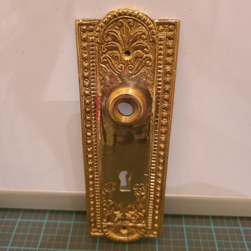 Rice pattern brass door - pattern, plate