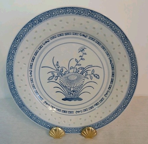 Rice grain marked blue and - rice,