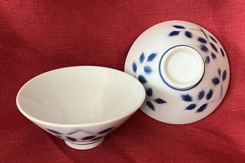 Sometsuke blue white rice - sometsuke,