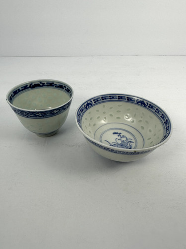 Vintage asian rice pattern - rice,