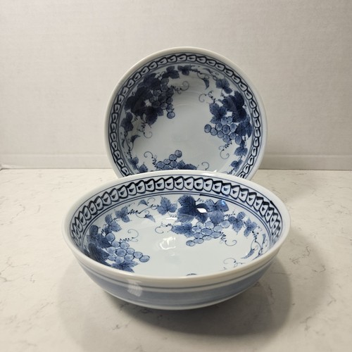 Lot rice bowls - bowls, grapevine