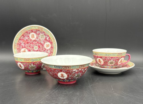 Chinese mun shou red - chinese,