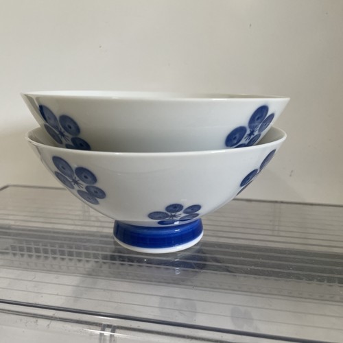 Vintage blue white rice - vintage,