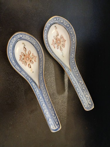 2 vintage chinese - ,