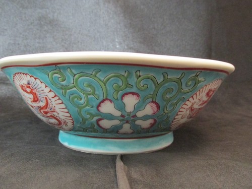 Rice bowl dragon flower - bowl,