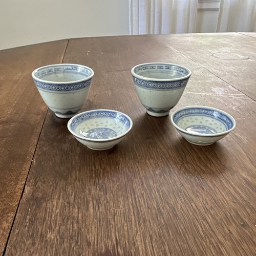 Vintage classic blue rice - vintage,