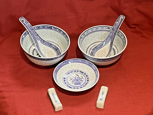 Chinese rice pattern - pattern,