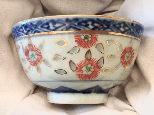 Antique chinese export - export, gilt