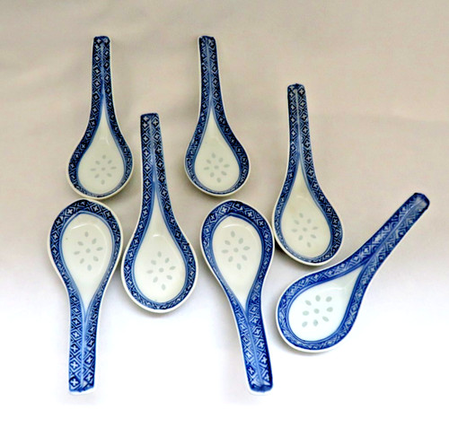 Set chinese blue - of, rice