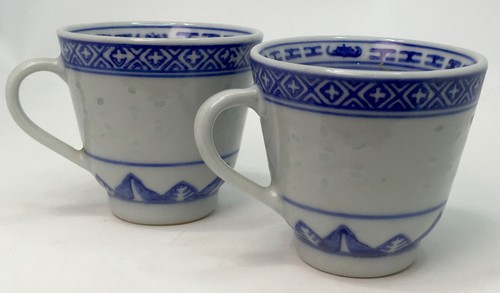 Pair classic blue - pair, rice