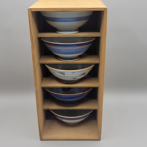Japanese porcelain rice bowls